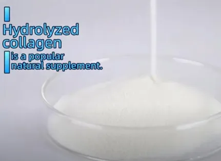 Hydrolyzed collagen