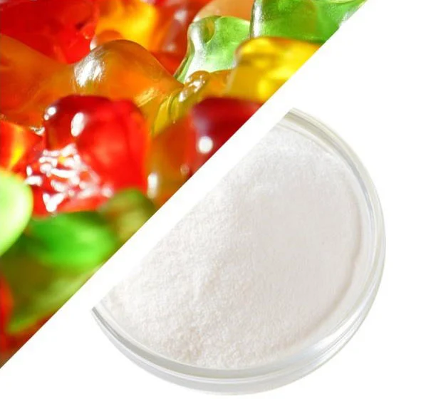 White kosher gelatin powder for gummy candies White kosher gelatin powder for gummy candies