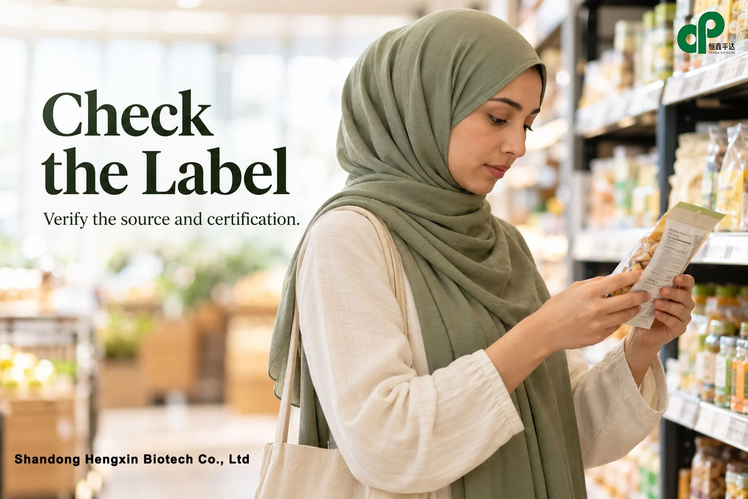 Muslim consumers checking clean labels Muslim consumers checking clean labels